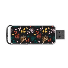 Rose Floral Portable Usb Flash (two Sides) by tmsartbazaar