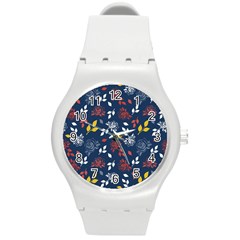 Beautiful Rose Round Plastic Sport Watch (m) by tmsartbazaar