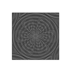 Abstract Spirals, Spiral Abstraction, Gray Color, Graphite Satin Bandana Scarf by Casemiro