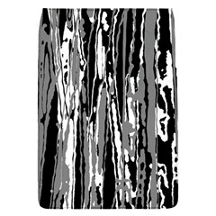 Black And White Abstract Linear Print Removable Flap Cover (s)