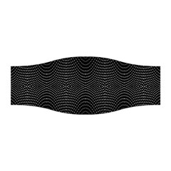 Black And White Kinetic Design Pattern Stretchable Headband