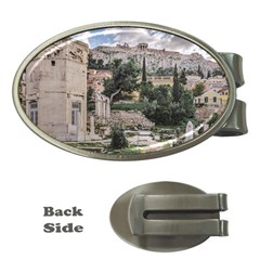 Roman Agora, Athens, Greece Money Clips (Oval) 