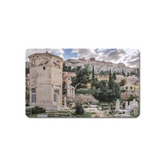 Roman Agora, Athens, Greece Magnet (name Card) by dflcprintsclothing