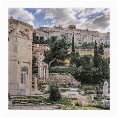 Roman Agora, Athens, Greece Medium Glasses Cloth by dflcprintsclothing