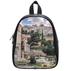 Roman Agora, Athens, Greece School Bag (small) by dflcprintsclothing