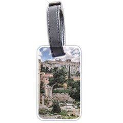 Roman Agora, Athens, Greece Luggage Tag (one Side) by dflcprintsclothing