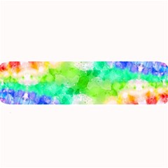 Tie Die Look Rainbow Pattern Large Bar Mats by myblueskye777