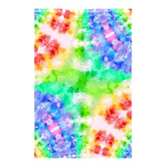 Tie Die Look Rainbow Pattern Shower Curtain 48  X 72  (small)  by myblueskye777