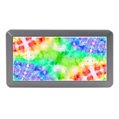 Tie Die Look Rainbow Pattern Memory Card Reader (mini) by myblueskye777