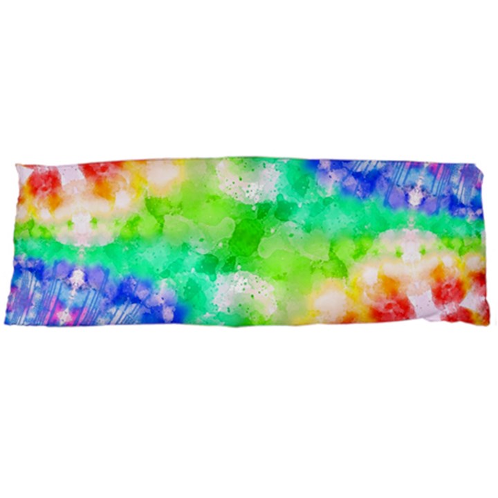 Tie Die Look Rainbow Pattern Body Pillow Case (Dakimakura)