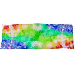 Tie Die Look Rainbow Pattern Body Pillow Case Dakimakura (two Sides) by myblueskye777