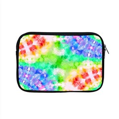 Tie Die Look Rainbow Pattern Apple Macbook Pro 15  Zipper Case by myblueskye777