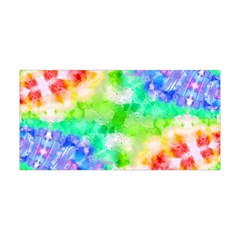 Tie Die Look Rainbow Pattern Yoga Headband by myblueskye777