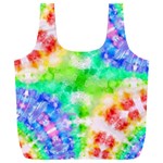 Tie Die Look Rainbow Pattern Full Print Recycle Bag (XXL) Front