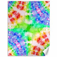 Fpd Batik Rainbow Pattern Canvas 36  X 48  by myblueskye777