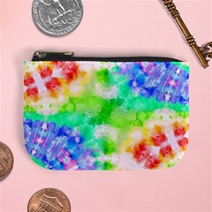 Fpd Batik Rainbow Pattern Mini Coin Purse by myblueskye777