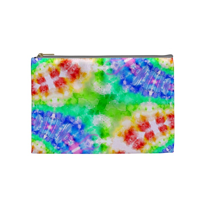 Fpd Batik Rainbow Pattern Cosmetic Bag (Medium)