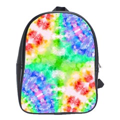 Fpd Batik Rainbow Pattern School Bag (large) by myblueskye777