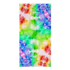 Fpd Batik Rainbow Pattern Shower Curtain 36  X 72  (stall)  by myblueskye777