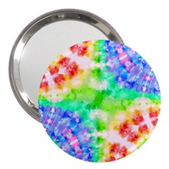 Fpd Batik Rainbow Pattern 3  Handbag Mirrors