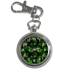 Jungle Camo Tropical Print Key Chain Watches by dflcprintsclothing