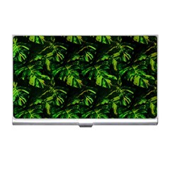 Jungle Camo Tropical Print Business Card Holder by dflcprintsclothing