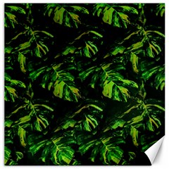 Jungle Camo Tropical Print Canvas 16  X 16  by dflcprintsclothing