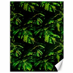 Jungle Camo Tropical Print Canvas 36  X 48  by dflcprintsclothing