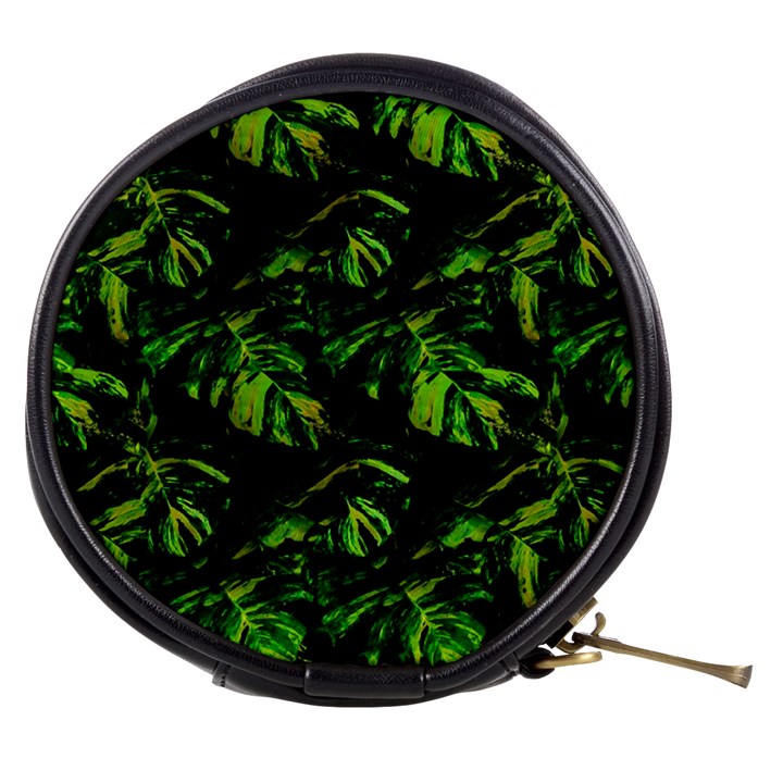 Jungle Camo Tropical Print Mini Makeup Bag