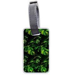 Jungle Camo Tropical Print Luggage Tag (one Side) by dflcprintsclothing