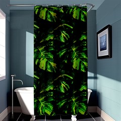 Jungle Camo Tropical Print Shower Curtain 36  X 72  (stall)  by dflcprintsclothing