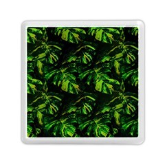 Jungle Camo Tropical Print Memory Card Reader (square)