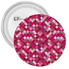 Pink Tiles 3  Buttons by designsbymallika