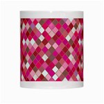 Pink Tiles White Mugs Center