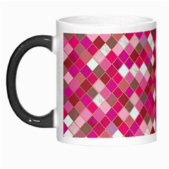 Pink Tiles Morph Mugs by designsbymallika