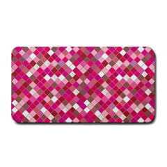 Pink Tiles Medium Bar Mats by designsbymallika