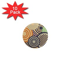 Circular Pattern 1  Mini Magnet (10 Pack)  by designsbymallika