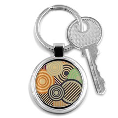 Circular Pattern Key Chain (round) by designsbymallika