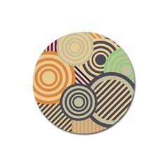 Circular Pattern Magnet 3  (round) by designsbymallika