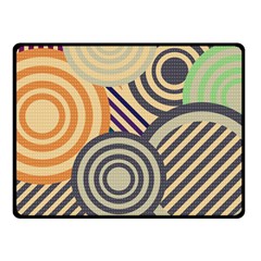 Circular Pattern Fleece Blanket (small) by designsbymallika