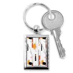 Minimal Love Key Chain (rectangle) by designsbymallika