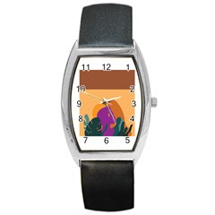 Girl Power Barrel Style Metal Watch by designsbymallika