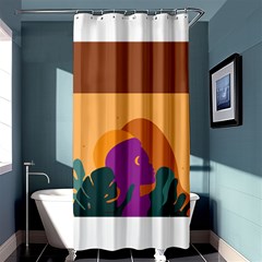 Girl Power Shower Curtain 36  X 72  (stall)  by designsbymallika