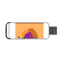 Girl Power Portable Usb Flash (two Sides) by designsbymallika