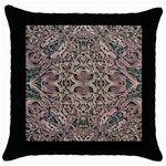 Lace Lover Throw Pillow Case (Black) Front