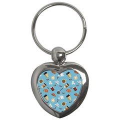 Coffee Time Key Chain (heart) by SychEva