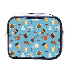 Coffee Time Mini Toiletries Bag (one Side) by SychEva