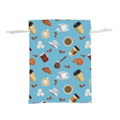 Coffee Time Lightweight Drawstring Pouch (s) by SychEva