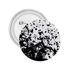 Black And White Abstract Liquid Design 2 25  Buttons by dflcprintsclothing