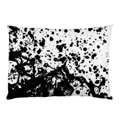 Black And White Abstract Liquid Design Pillow Case (two Sides) by dflcprintsclothing